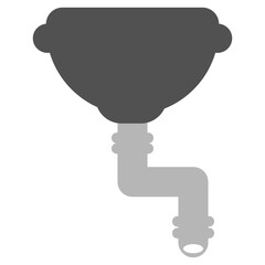 Flat Gutter Illustration