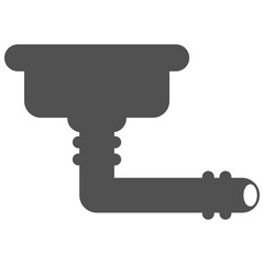 Flat Gutter Illustration