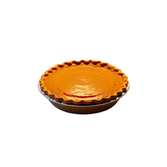 Homemade Pumpkin Pie with Smooth Top

