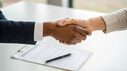 Import export Tariff trade.Business handshake agreement contract partnership trust success.Tax global international shipping,customs container shipment,international logistic business agreement