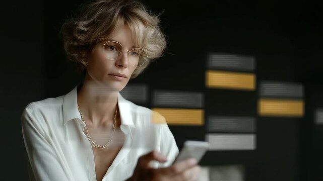 AI-Controlled Taskboard with Animated Transitions and Cues