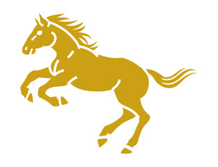 Leaping Horse – Year of the Horse 2026 Zodiac Symbol