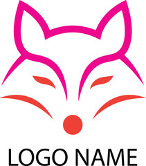 Dual-Tone Fox Logo Design for Bold and Adaptive Brand Identity