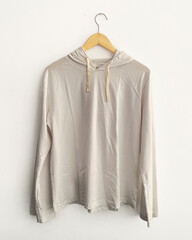 Realistic Hanging Hoodie Mockup