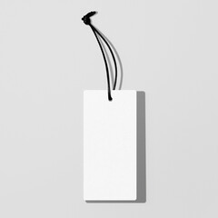 Square Label Tag Mockup