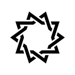 Curving abstract minimalist form