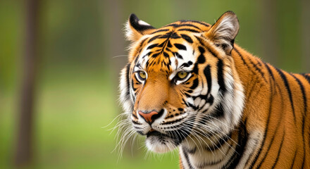 Fototapeta premium majestic tiger portrait