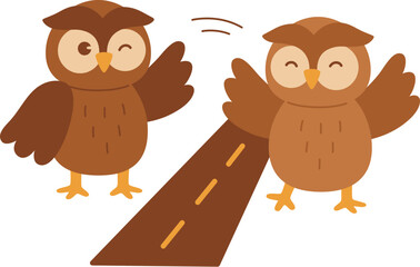 Opposite preposition of place

