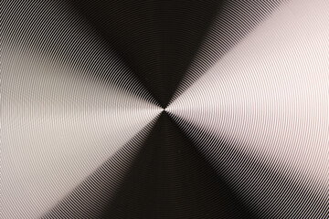 Black metal texture. Round metal texture. Metal texture background. Extrem close-up.