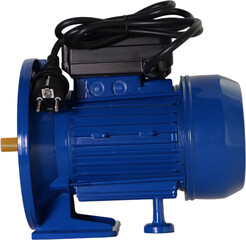 Single-phase electric motor side view
