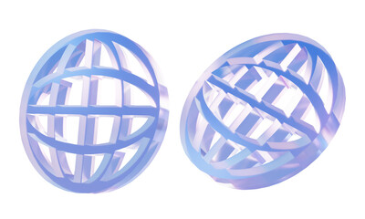 Soft Blue 3D UI Pack