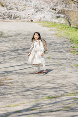 小学新一年生 桜 春