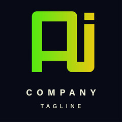 Modern AI Company Logo Design Vectors, Innovative Tech Logos