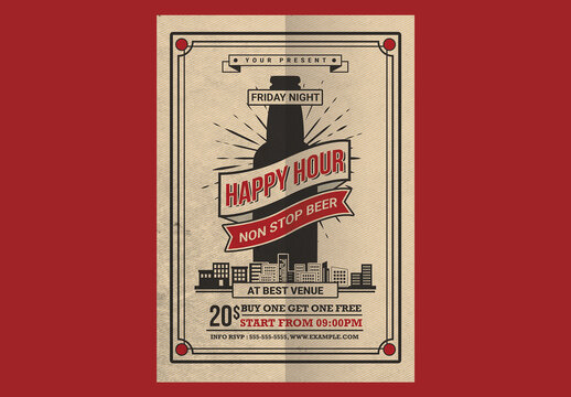 Happy Hour Beer Flyer