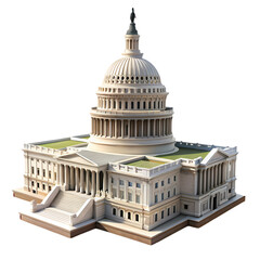 United States Capitol Building Model