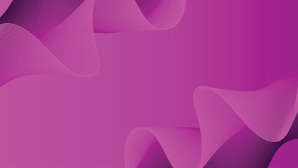 abstract gradient pink waves background with lines