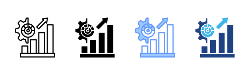 High Performance icon set multiple style collection