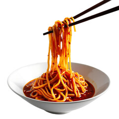 Flavorful Asian Noodles in Minimalist Setting

