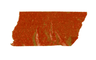 red sticker paper tape washi tape high quality isolated	
