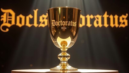 Close up Scene of Degree Wine Glass