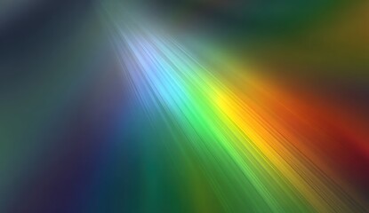Diagonal spectrum of vibrant colors.