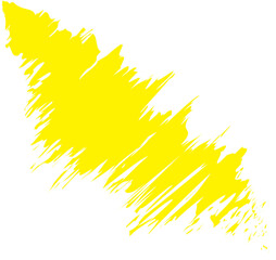 vector yellow brush stroke texture
