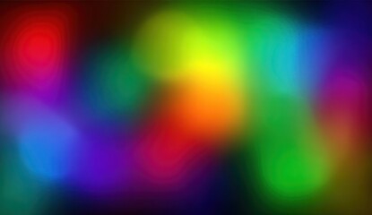 Colorful, blurred, abstract background design.