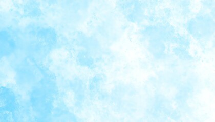 Fototapeta premium A textured, aged blue sky with clouds, perfect for a vintage or retro backdrop design