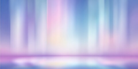 Pastel-toned, abstract background with soft, vertical light streaks.