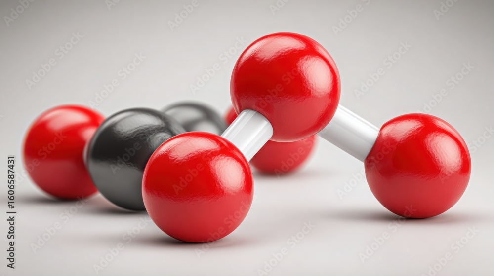 Poster three distinct red and black balls illustrating node graph concept for cross-silo collaborative inno