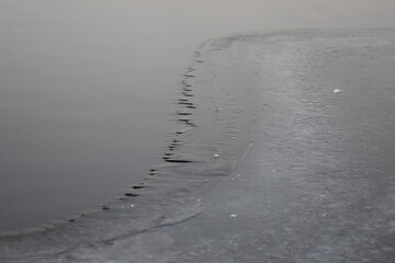 traces on snow