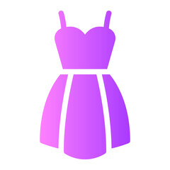 dress gradient icon