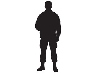 ARMY SOLDIER SILHOUETTE