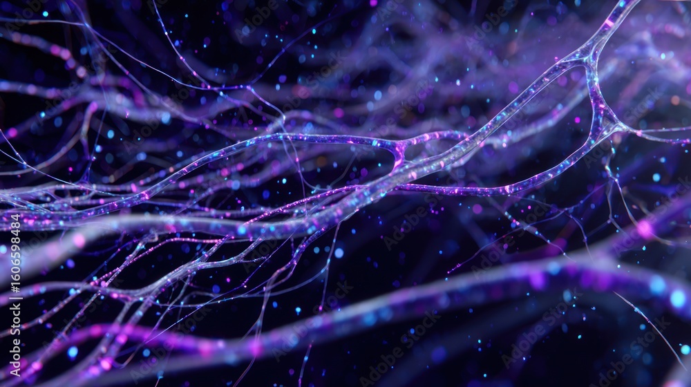 Poster neuronal pathway: a captivating depiction of a neuronal pathway, revealing the intricate network of 