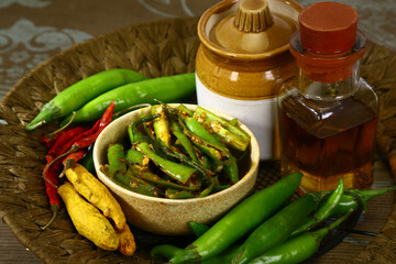 Green Mirch Achaar