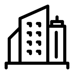 Minimalist Business Partnership Icon