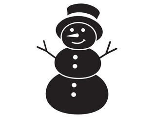 SNOWMAN SILHOUETTE