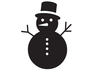 SNOWMAN SILHOUETTE