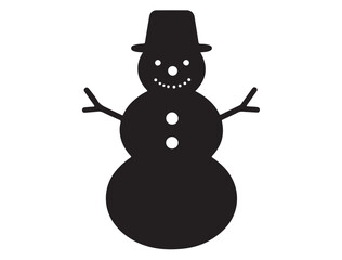 SNOWMAN SILHOUETTE