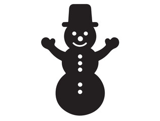SNOWMAN SILHOUETTE