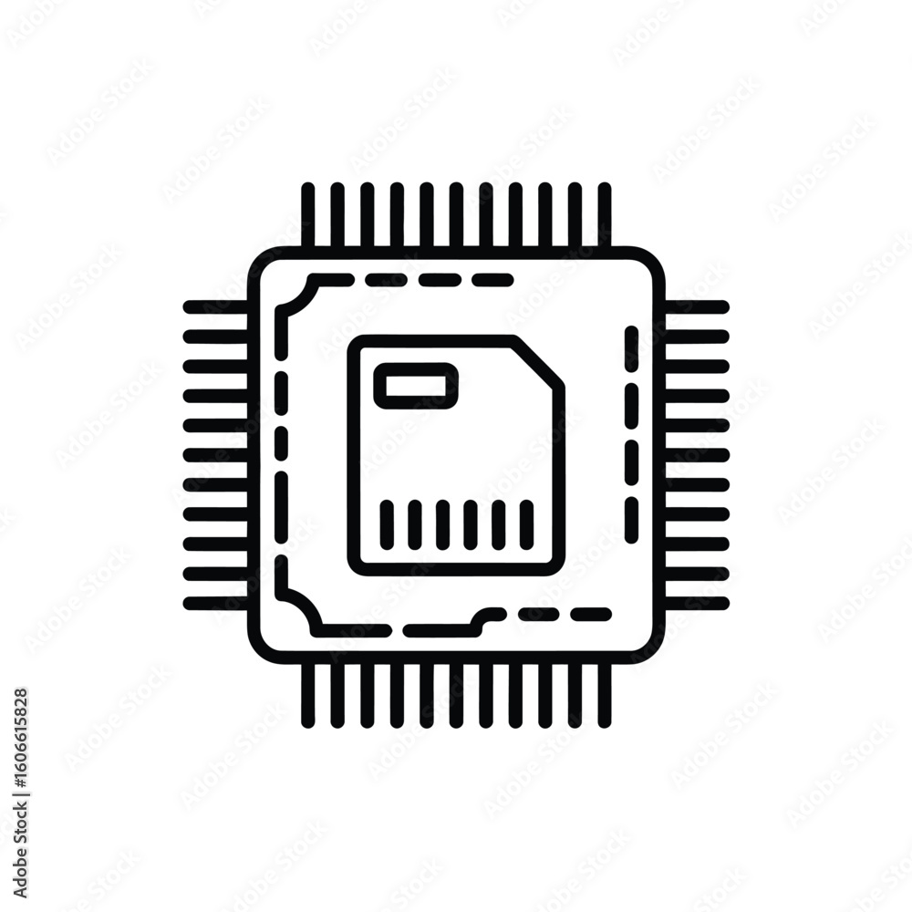 Poster microchip technology advancement and innovation in computer hardware components for enhanced perform