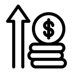 Financial Growth Icon