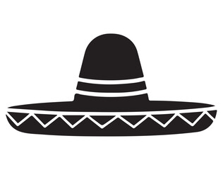 SOMBRERO HAT SILHOUETTE 