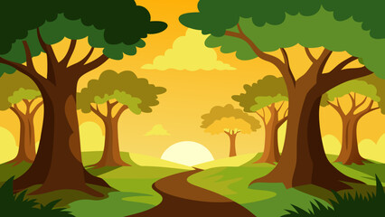 Wander through a serene sun dappled glade in Sherwood Forest England