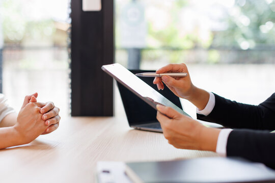 hr audit resume applicant paper and interview to applicant for selection human resource to company.HR resume employee job resume application concept. - Powered by Adobe