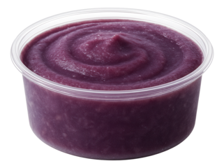 Black forest sponge roll with cherry filling and a chocolate shavings garnish, resting on a rustic wooden board.