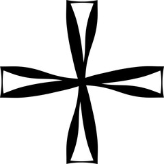 Star icon. Geometric shape