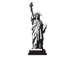 STATUE OF LIBERTY SILHOUETTE