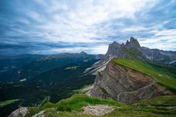 mountain landscape with mountains