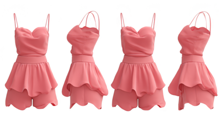 Showcase of vibrant dresses, exploring diverse colors, sizes, and styles for every occasion.